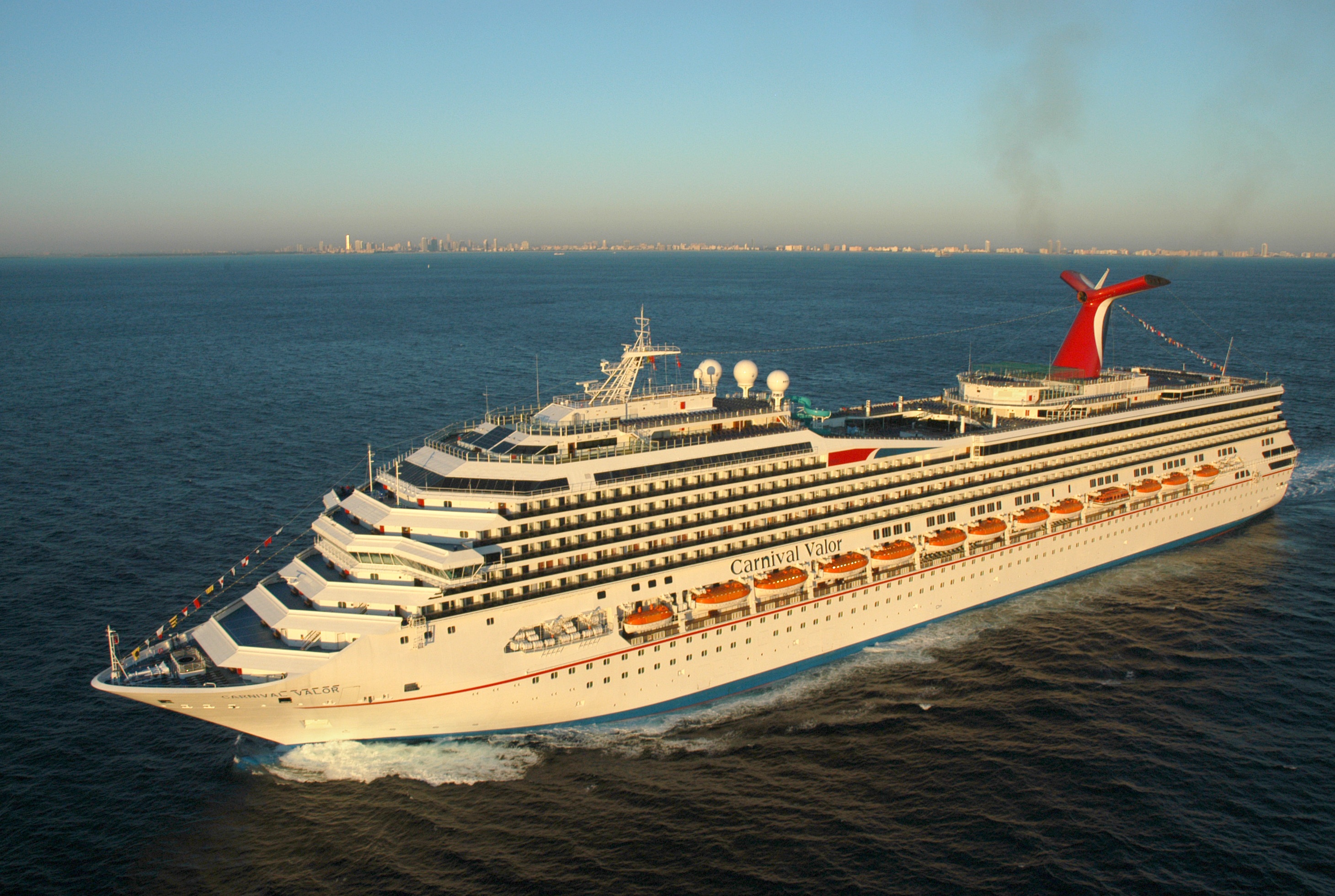 Carnival Valor Cruiseline Ship