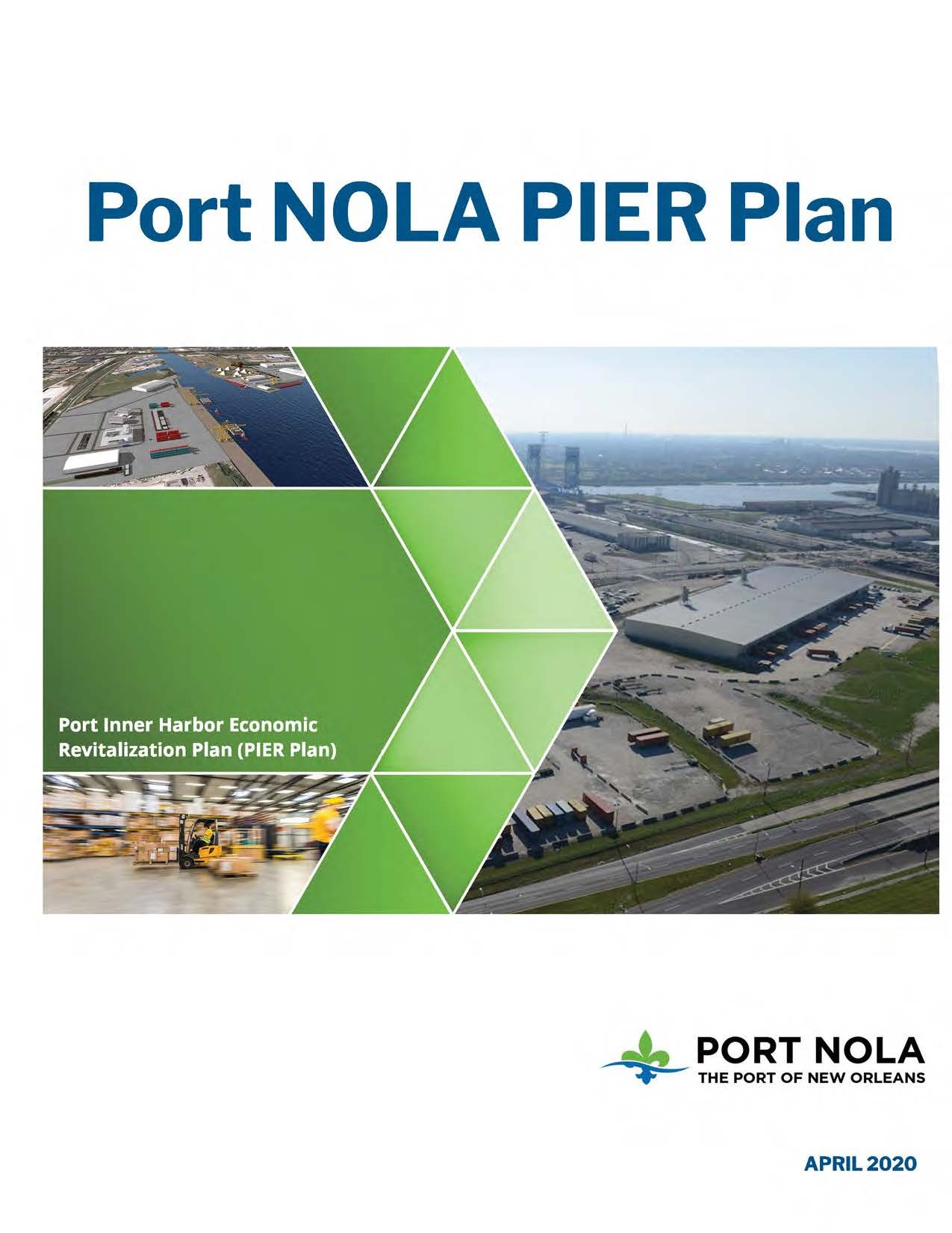 Port NOLA 2020 PIER PLAN COVER