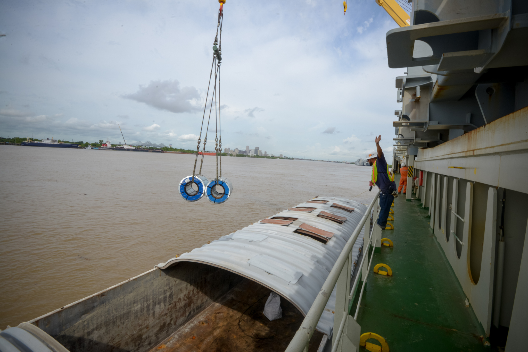 Port NOLA Alabo Street Wharf Steel