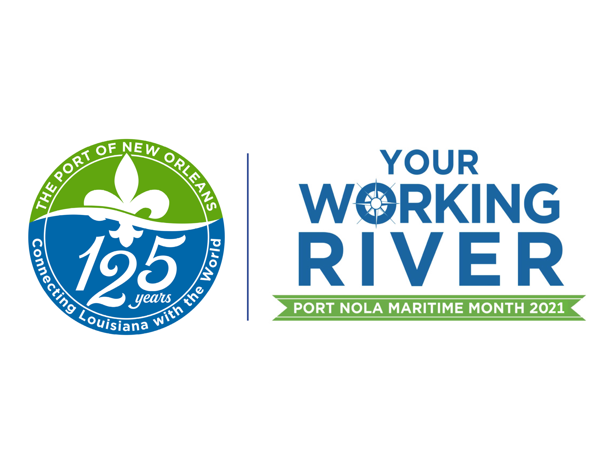 Port NOLA Maritime Month 2021 Logo